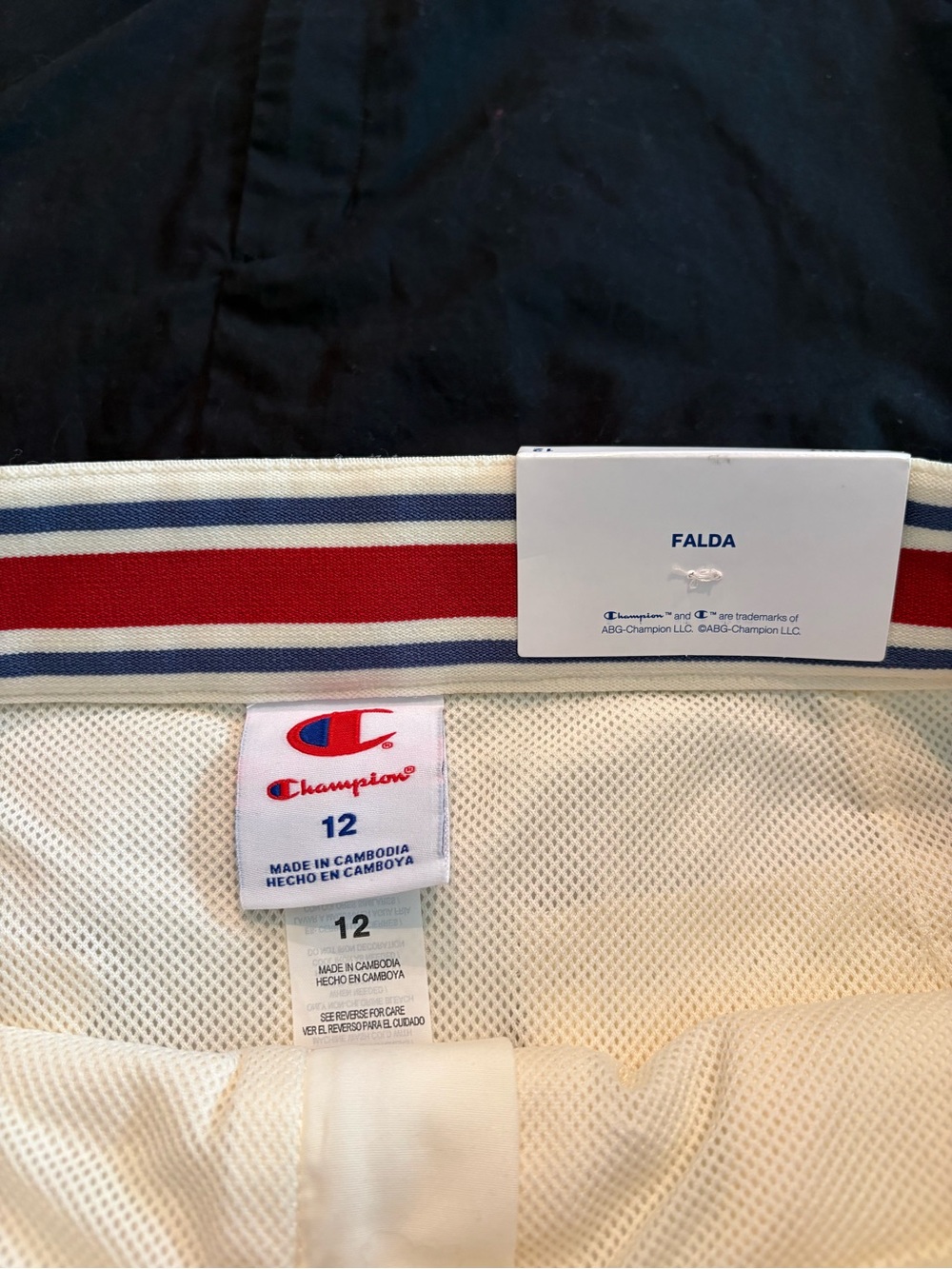 Champion Mini Skirts Pack — Black and Cream Size 12 - Picture 3 of 13